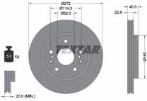 Jeu de 2 disques de frein
