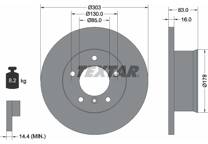 Brake disc set (2)