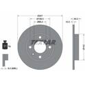 Brake disc set (2) TEXTAR - 92029803