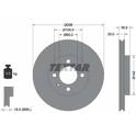 Brake disc set (2) TEXTAR - 92036803