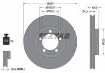 Brake disc set (2)