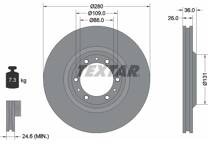 Brake disc set (2)