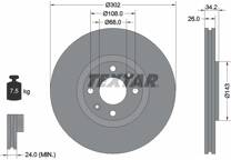 Brake disc set (2)