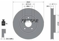 Brake disc set (2)
