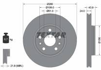 Brake disc set (2)