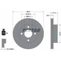 Brake disc set (2) TEXTAR - 92204100