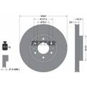 Brake disc (per unit) TEXTAR - 92226200