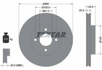 Brake disc set (2)