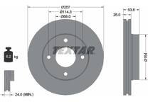 Brake disc set (2)