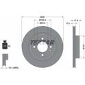 Brake disc set (2) TEXTAR - 92278003