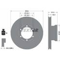 Brake disc (per unit) TEXTAR - 93087600