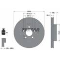 Brake disc set (2) TEXTAR - 93123403