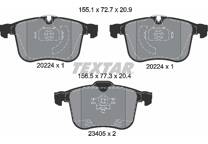 Front brake pad set