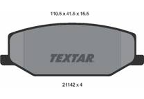 Front brake pad set
