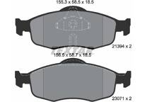 Front brake pad set