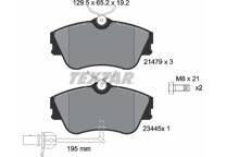 Front brake pad set