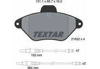 Front brake pad set