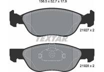 Front brake pad set