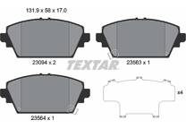 Front brake pad set