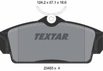 Front brake pad set