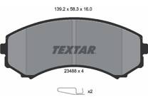 Front brake pad set