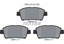 Front brake pad set