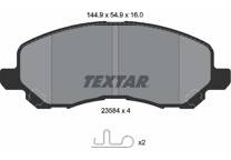 Front brake pad set