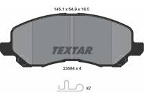 Front brake pad set