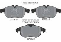 Front brake pad set