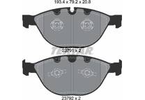 Front brake pad set