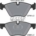 Front brake pad set TEXTAR - 2379401