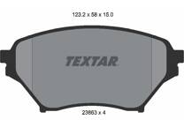 Front brake pad set