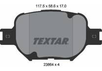 Front brake pad set