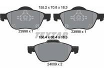 Front brake pad set