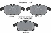 Front brake pad set