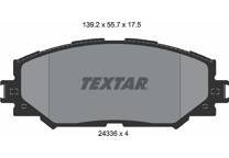 Front brake pad set