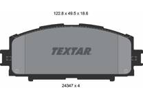 Front brake pad set