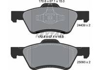Front brake pad set