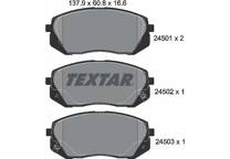 Front brake pad set