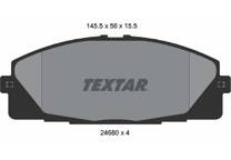 Front brake pad set