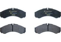 Front brake pad set