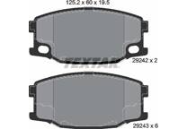 Front brake pad set