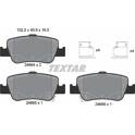 Jogo de pastilhas de freio traseiro TEXTAR - 2466401