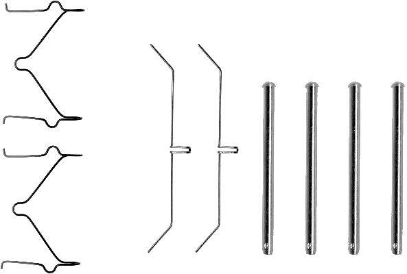 Accessory Kit, disc brake pad