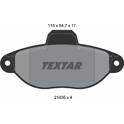 Kit pastiglie freno anteriore TEXTAR - 2143602