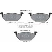 Kit pastiglie freno anteriore TEXTAR - 2313101