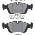Kit pastiglie freno anteriore TEXTAR - 2328702