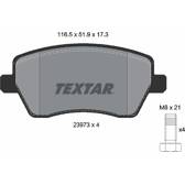 Kit pastiglie freno anteriore TEXTAR - 2397301