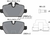 Pastiglie Freno Posteriori Brembo P 61 037 – Prime, Per Citroën (WVA 20162)