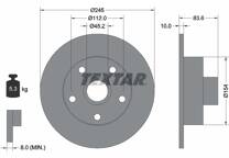 Brake disc (per unit)